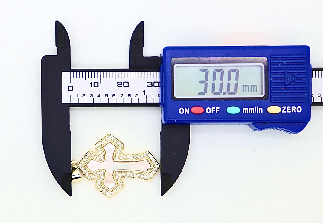 Mother Of Pearl Cross pendant