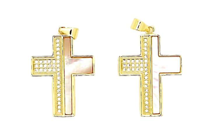 Mother Of Pearl cross Pendant