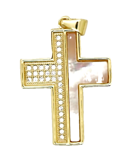 Mother Of Pearl cross Pendant