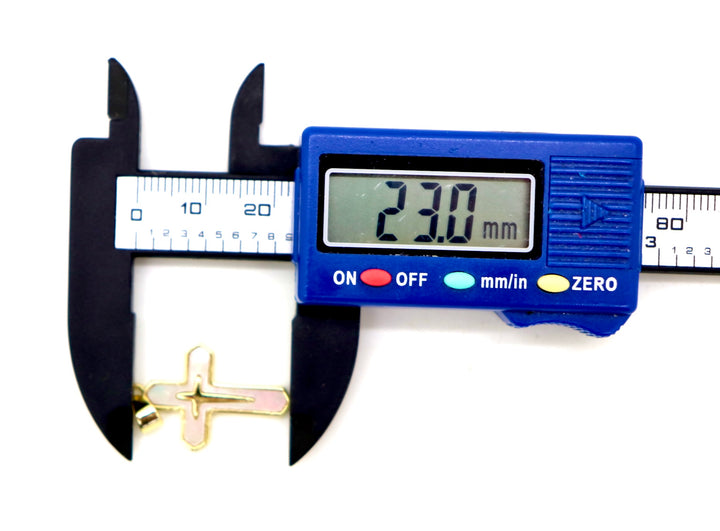 Mother Of Pearl Cross Pendant