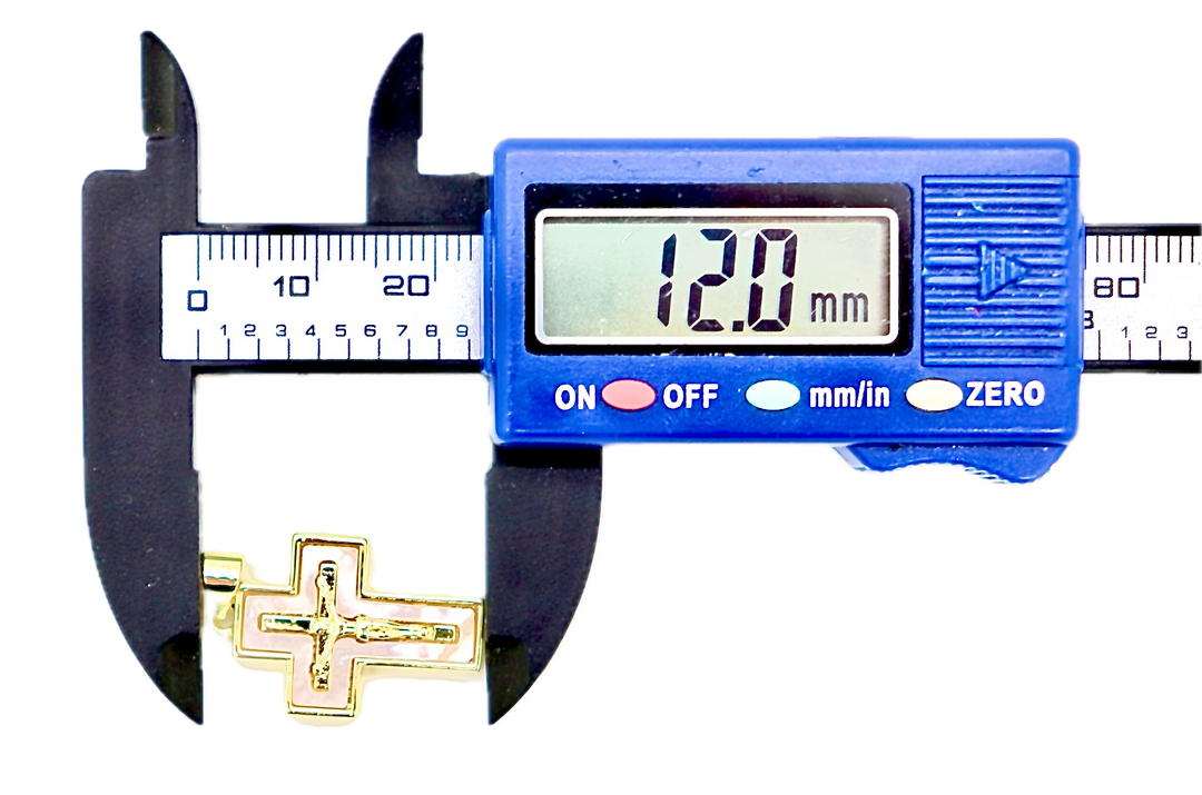 Mother Of Pearl Cross Pendant