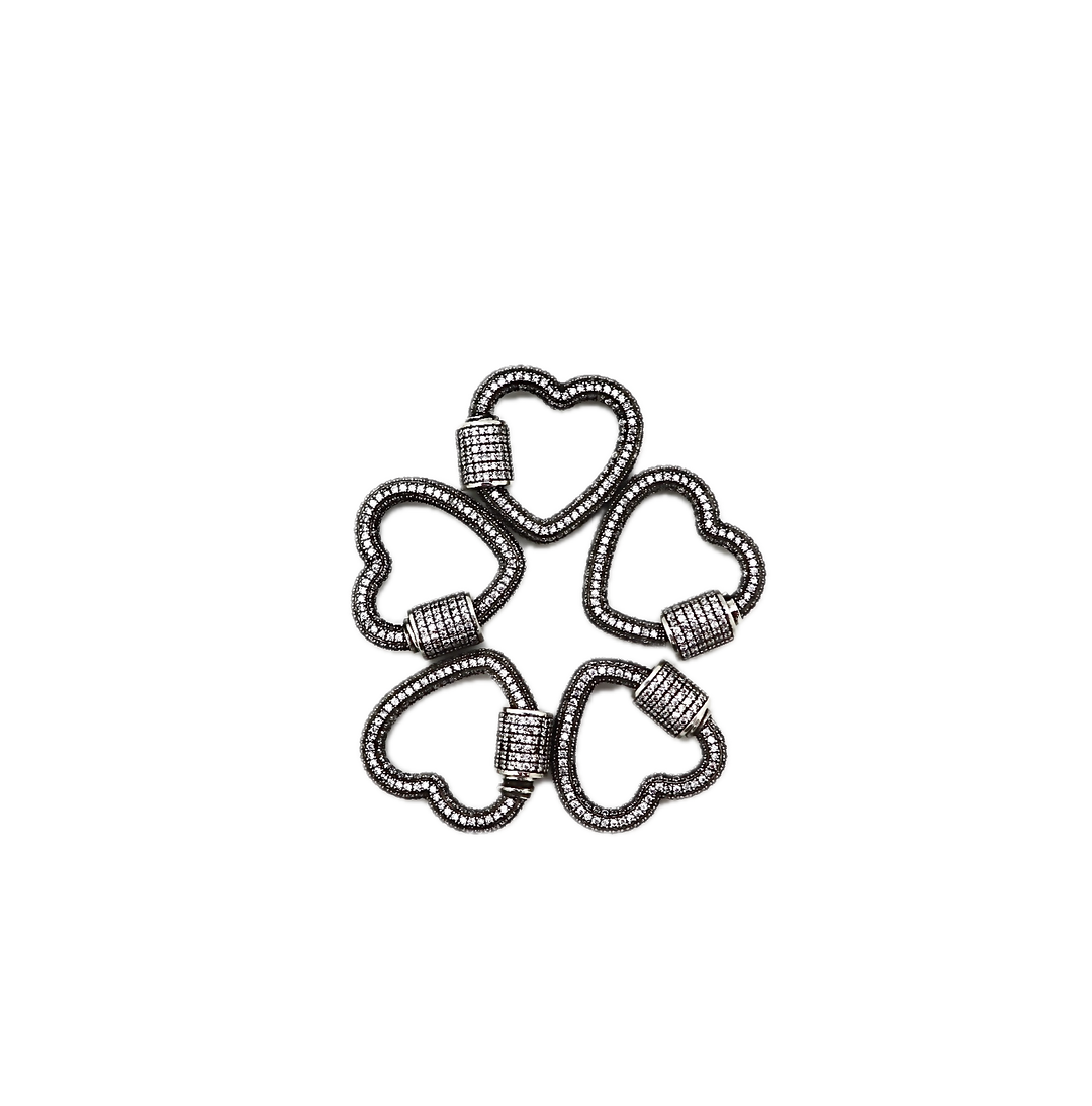 Heart Carabiner Clasp