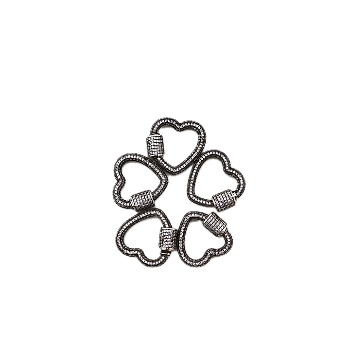 Heart Carabiner Clasp