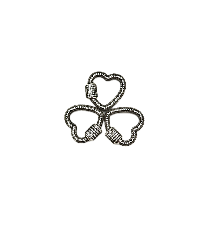 Heart Carabiner Clasp