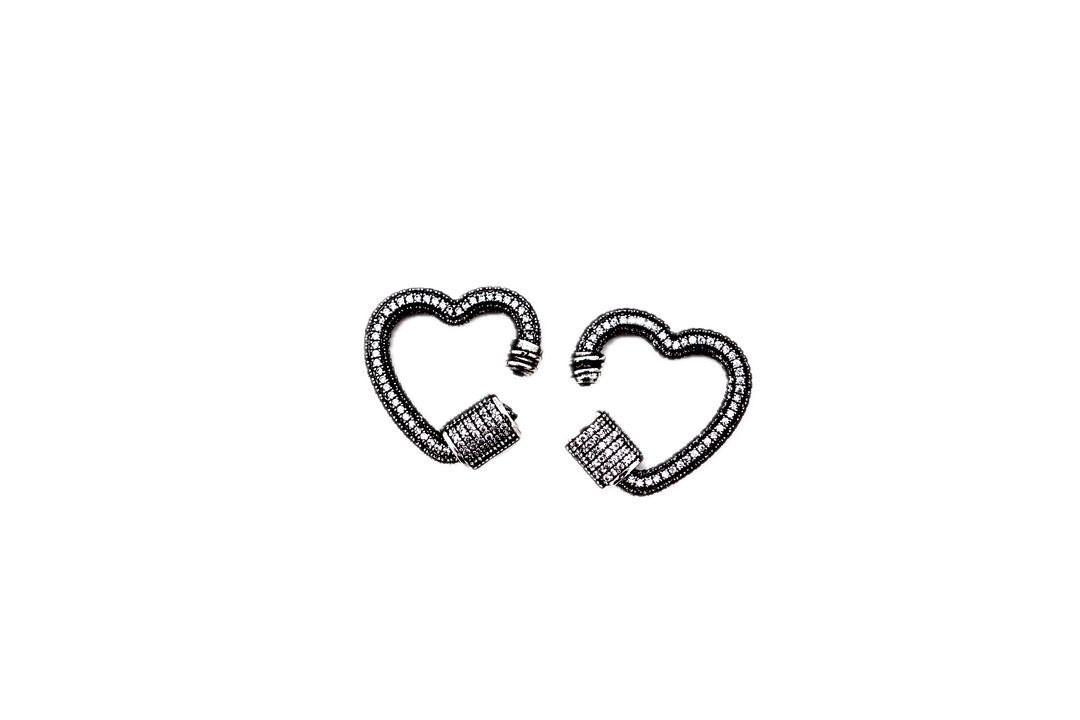 Heart Carabiner Clasp