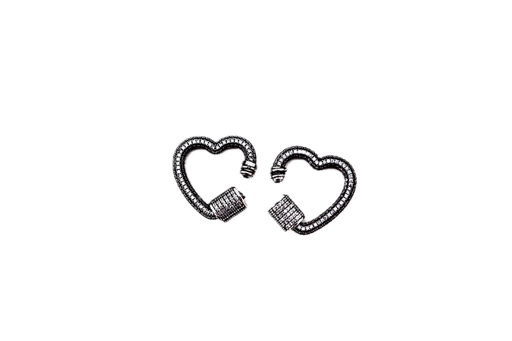 Heart Carabiner Clasp