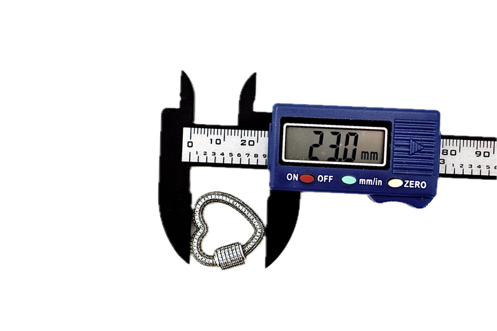 Heart Carabiner Clasp