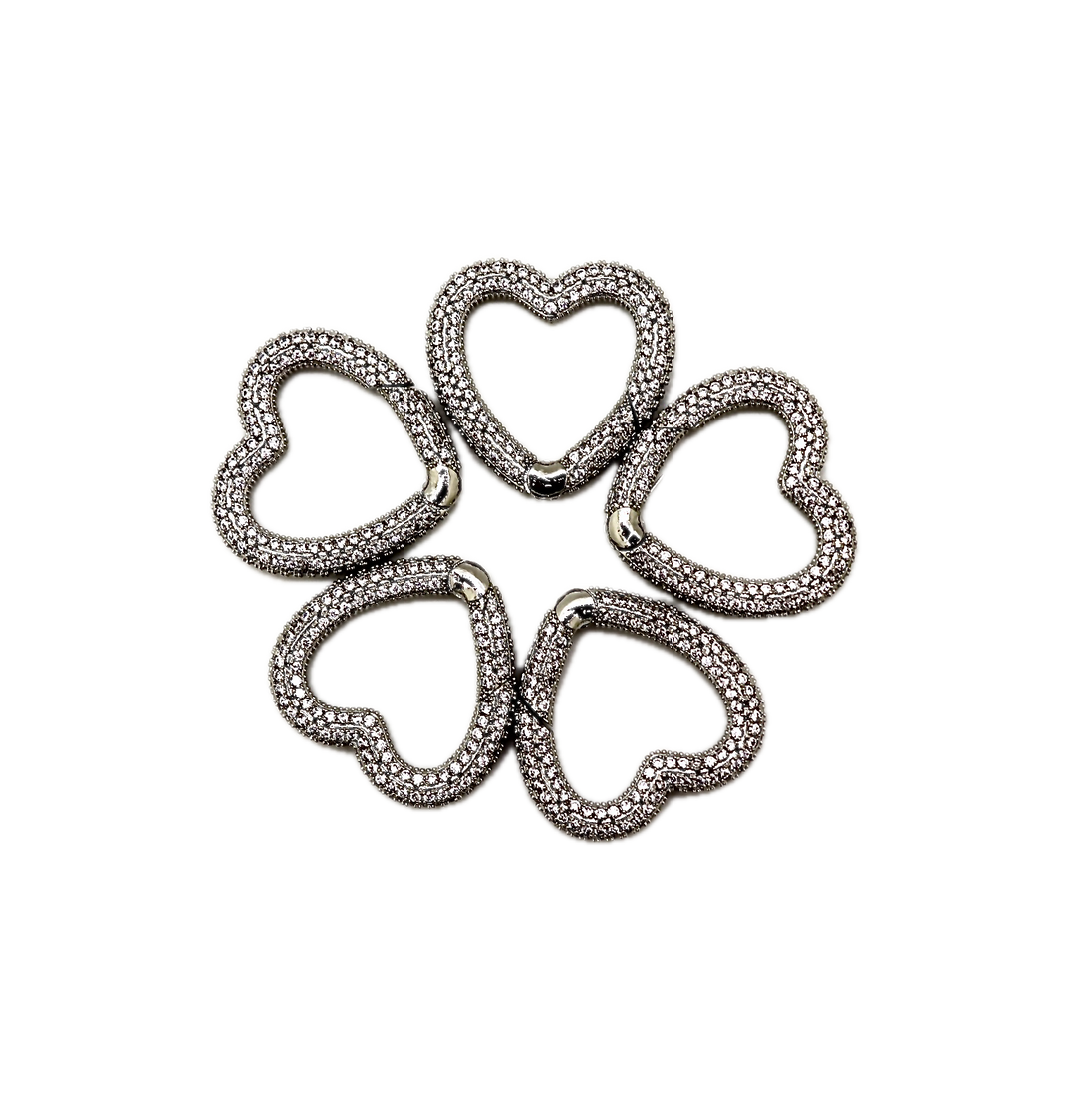 Heart Carabiner Clasp