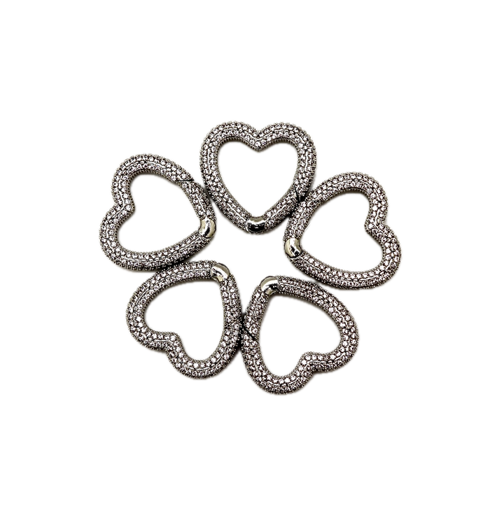 Heart Carabiner Clasp