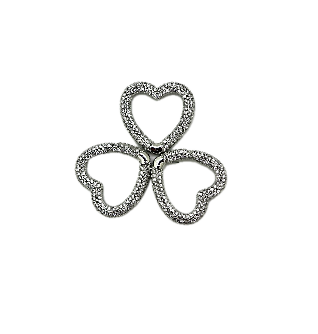 Heart Carabiner Clasp