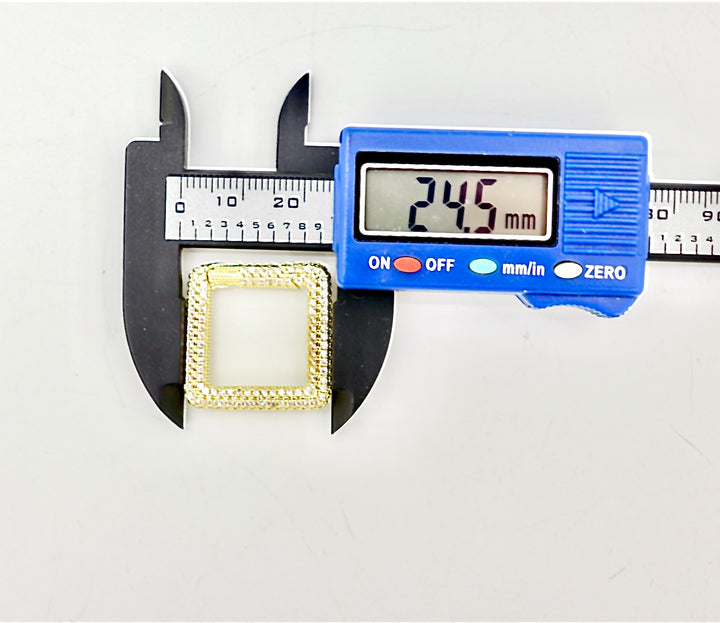 Carabiner Micro Pave Clasp