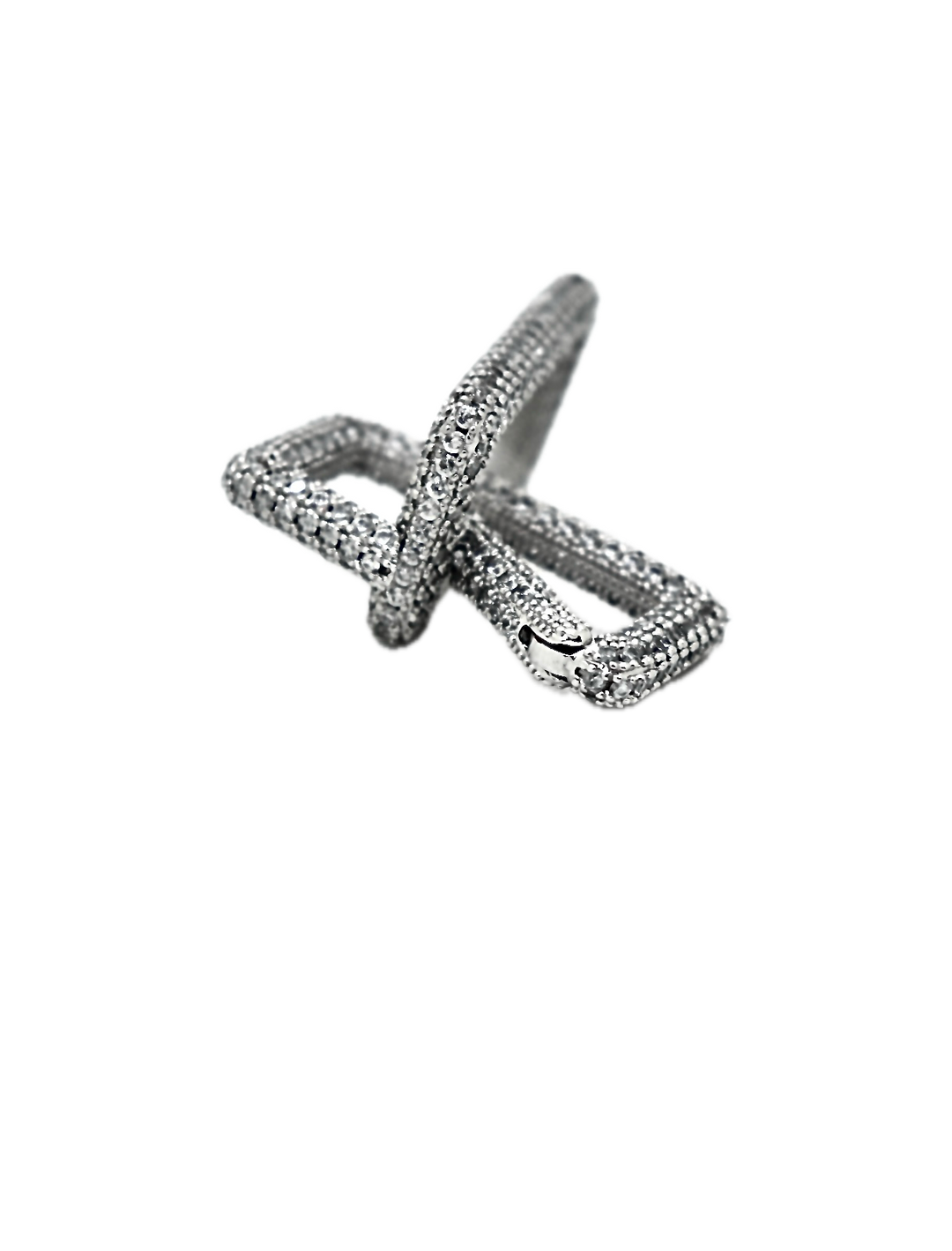 Carabiner Micro pave Clasp