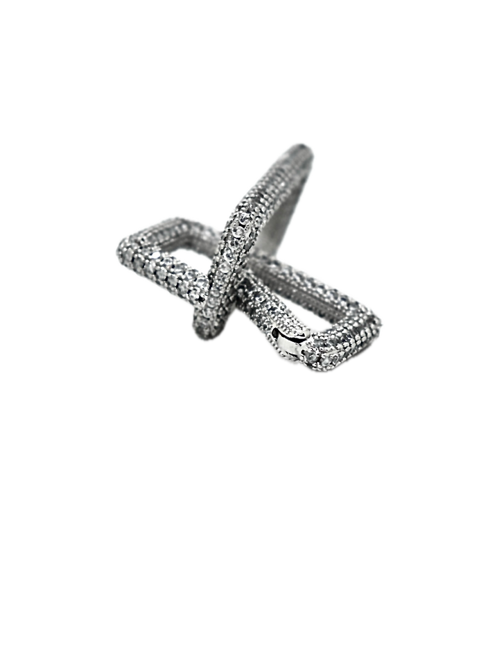 Carabiner Micro pave Clasp