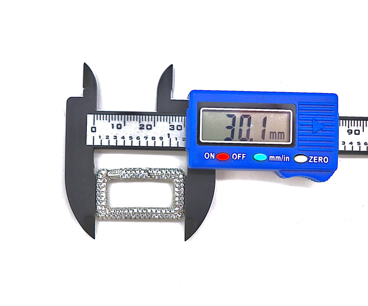 Carabiner Micro pave Clasp