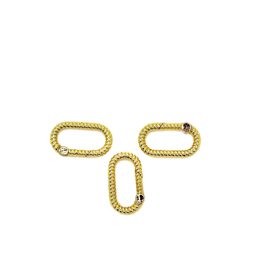 Textured Carabiner Clasp