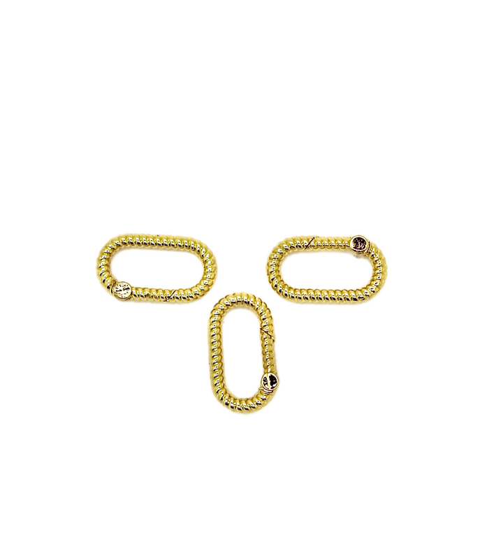 Textured Carabiner Clasp