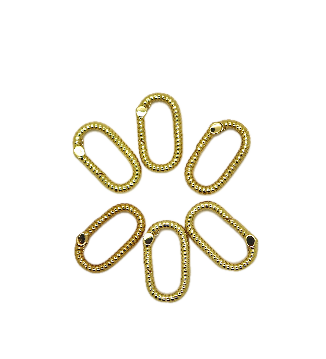 Textured Carabiner Clasp