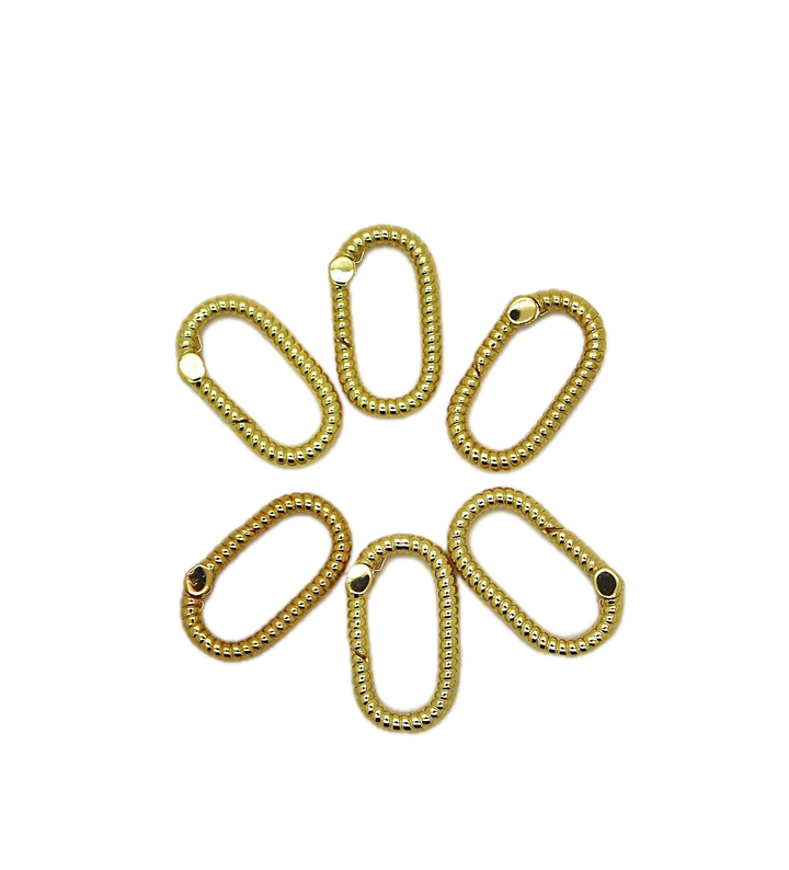 Textured Carabiner Clasp