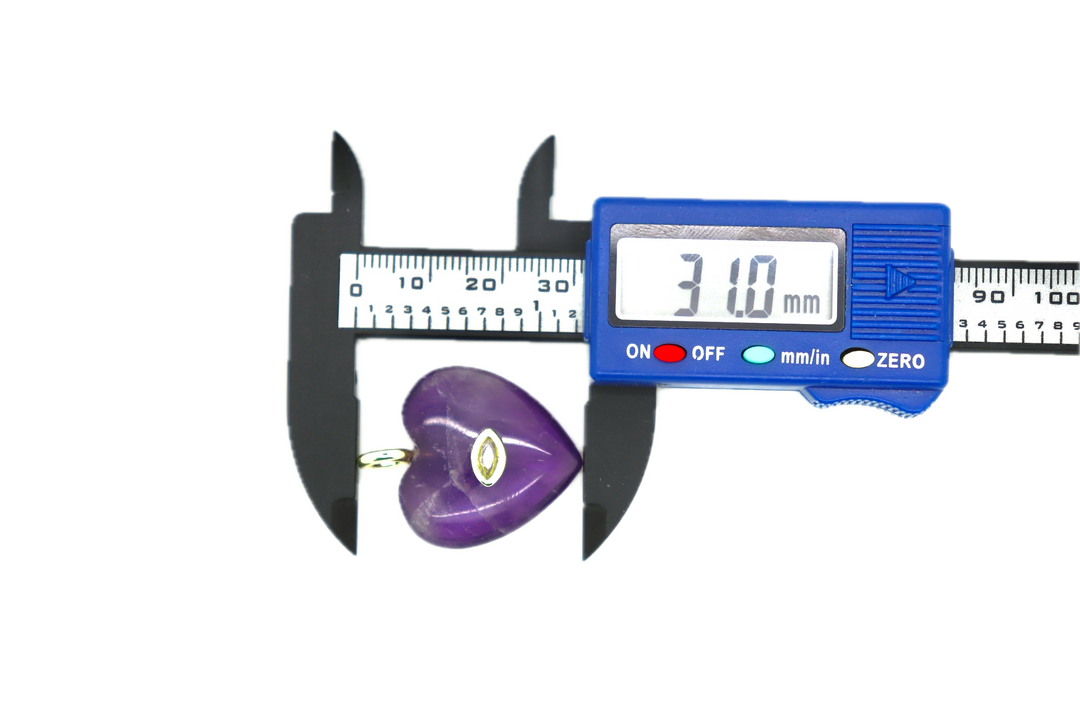 Heart Stone Zirconia Pendant