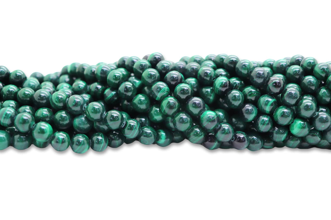 Genuine Green Malachite Round Smooth