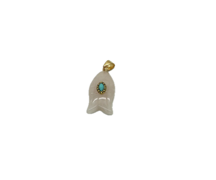 Fish Stone Pendant