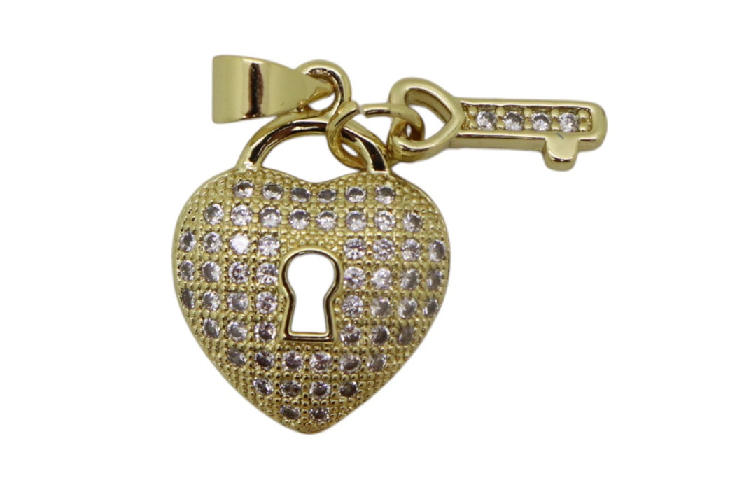 Heart Lock Pendant