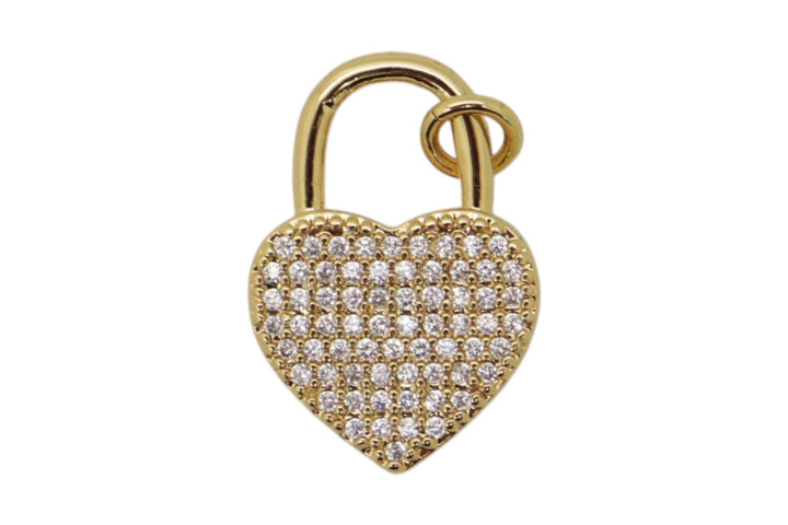 Lock Heart Pendant