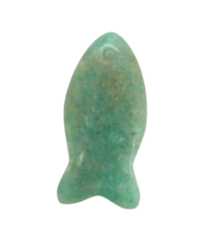 Fish Stone Pendant