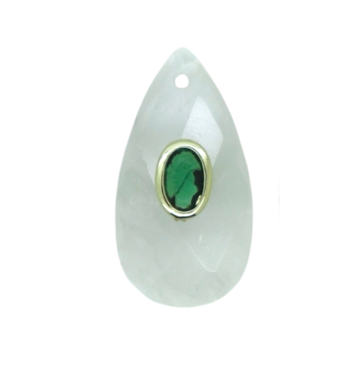 Teardrop Zirconia Stone Pendant