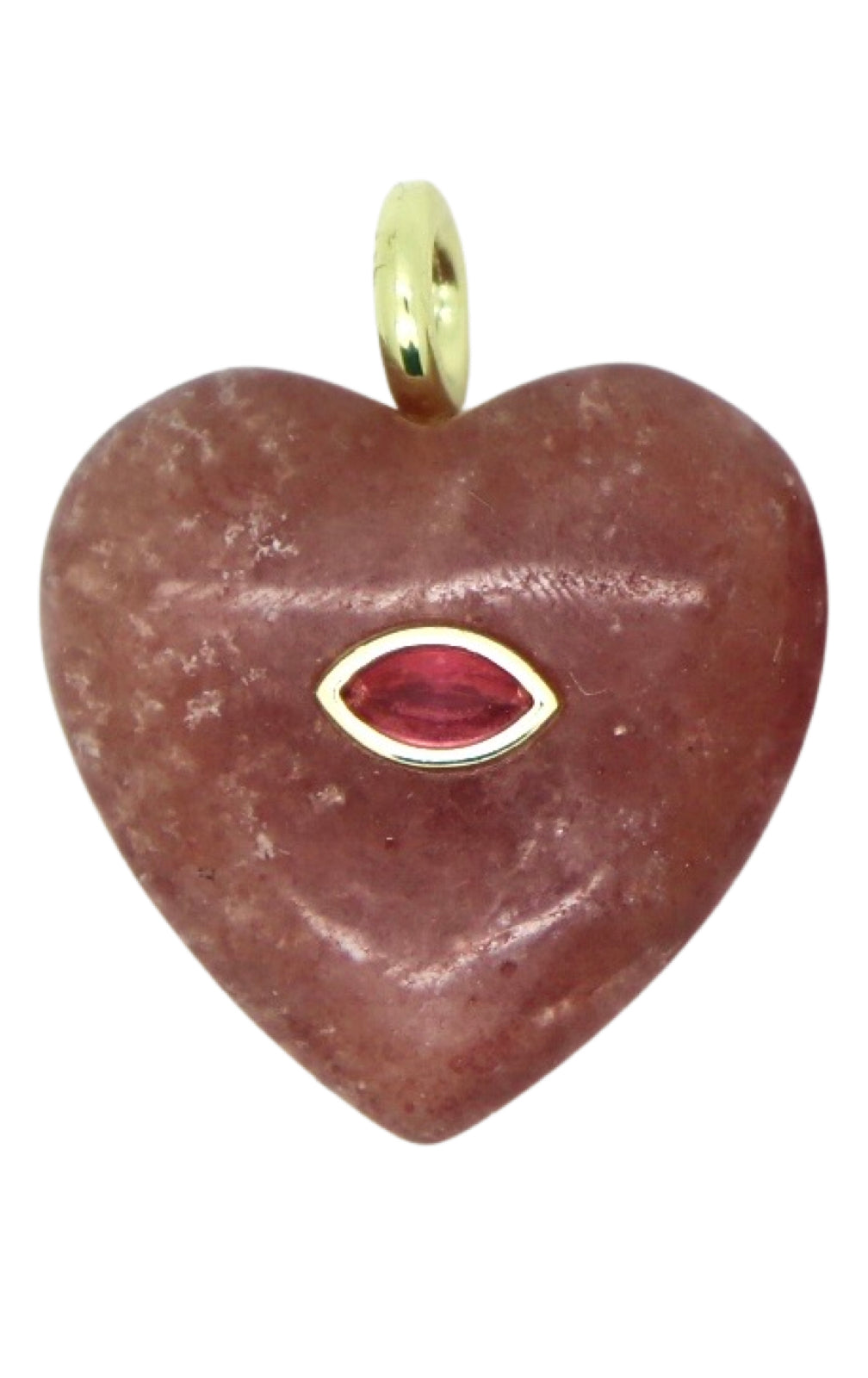 Heart Stone Zirconia Pendant