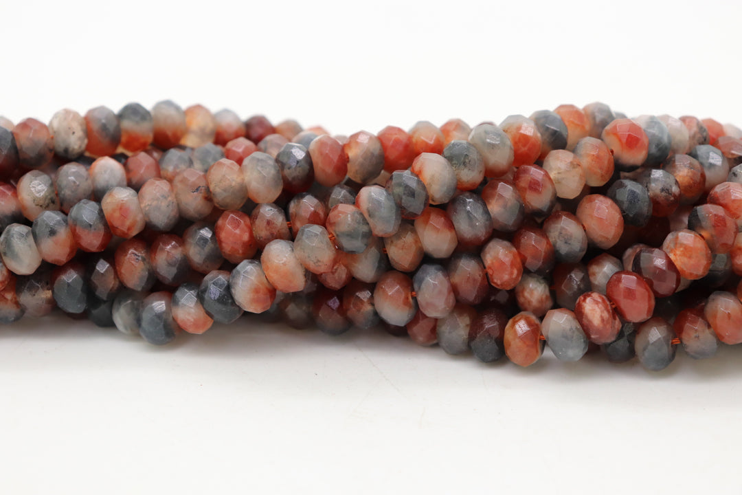 Mix Stone Rondelle 8mm