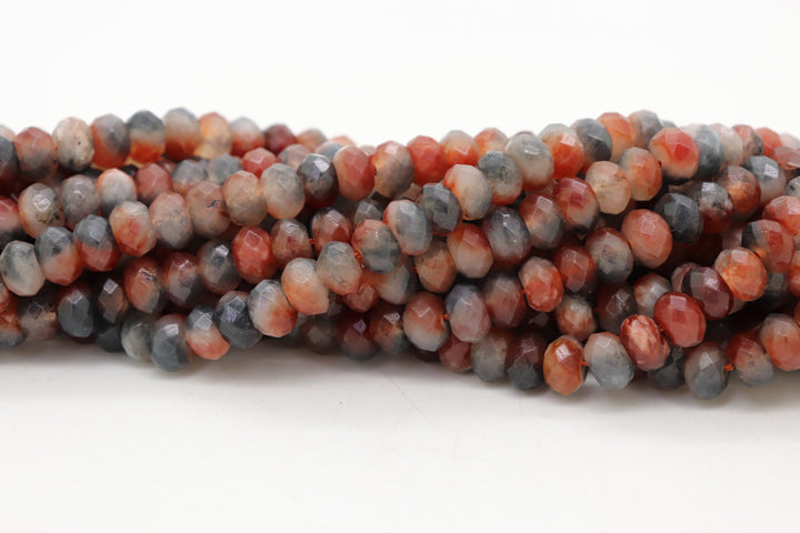 Mix Stone Rondelle 8mm