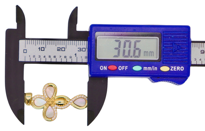 Mother Of Pearl Cross Pendant