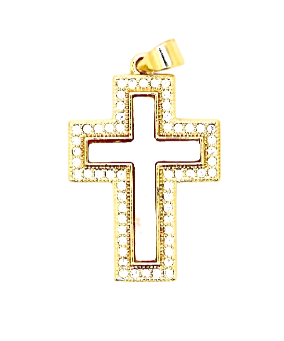 Mother Of Pearl Cross Pendant