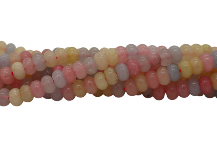Mix Stone Rondelle 8mm