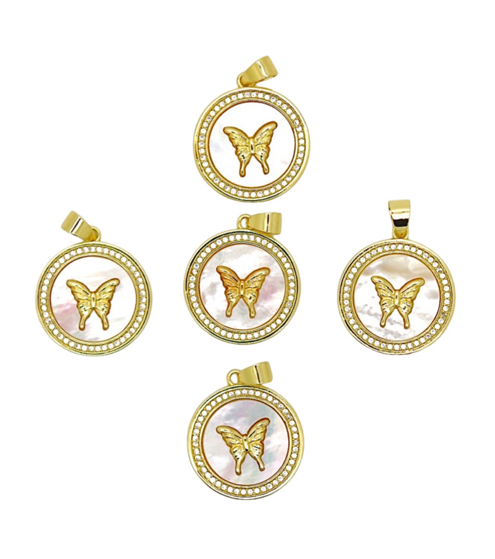 Pearl Butterfly Pendant