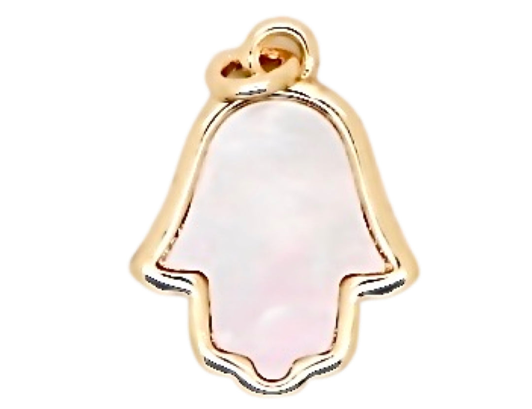 Hamsa Pearl Pendant