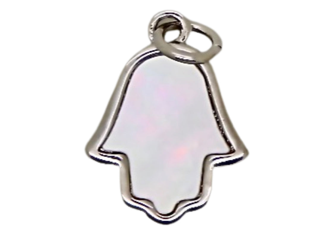 Hamsa Pearl Pendant