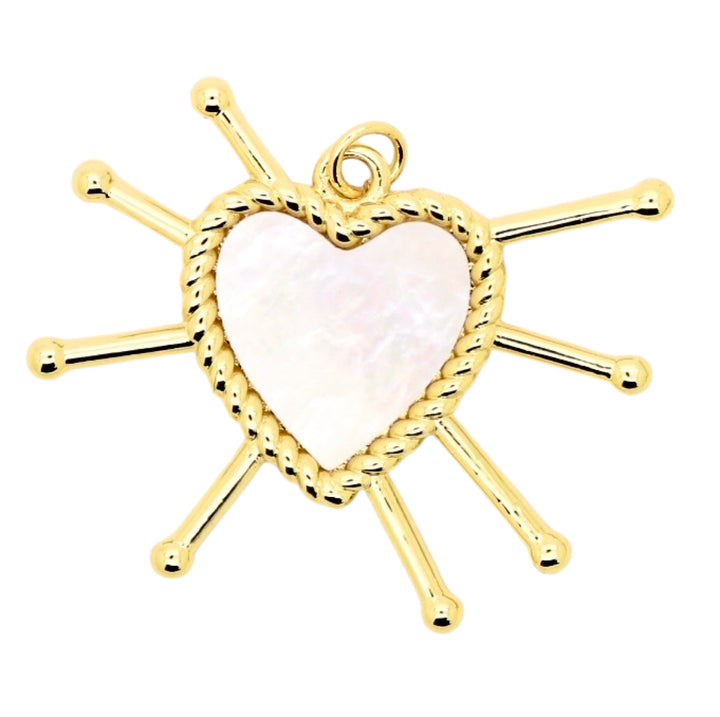 Pearl Heart Pendant