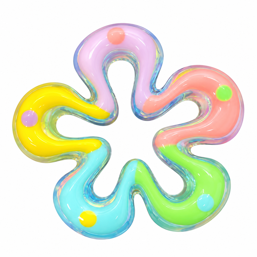Wavy Flower Spacer
