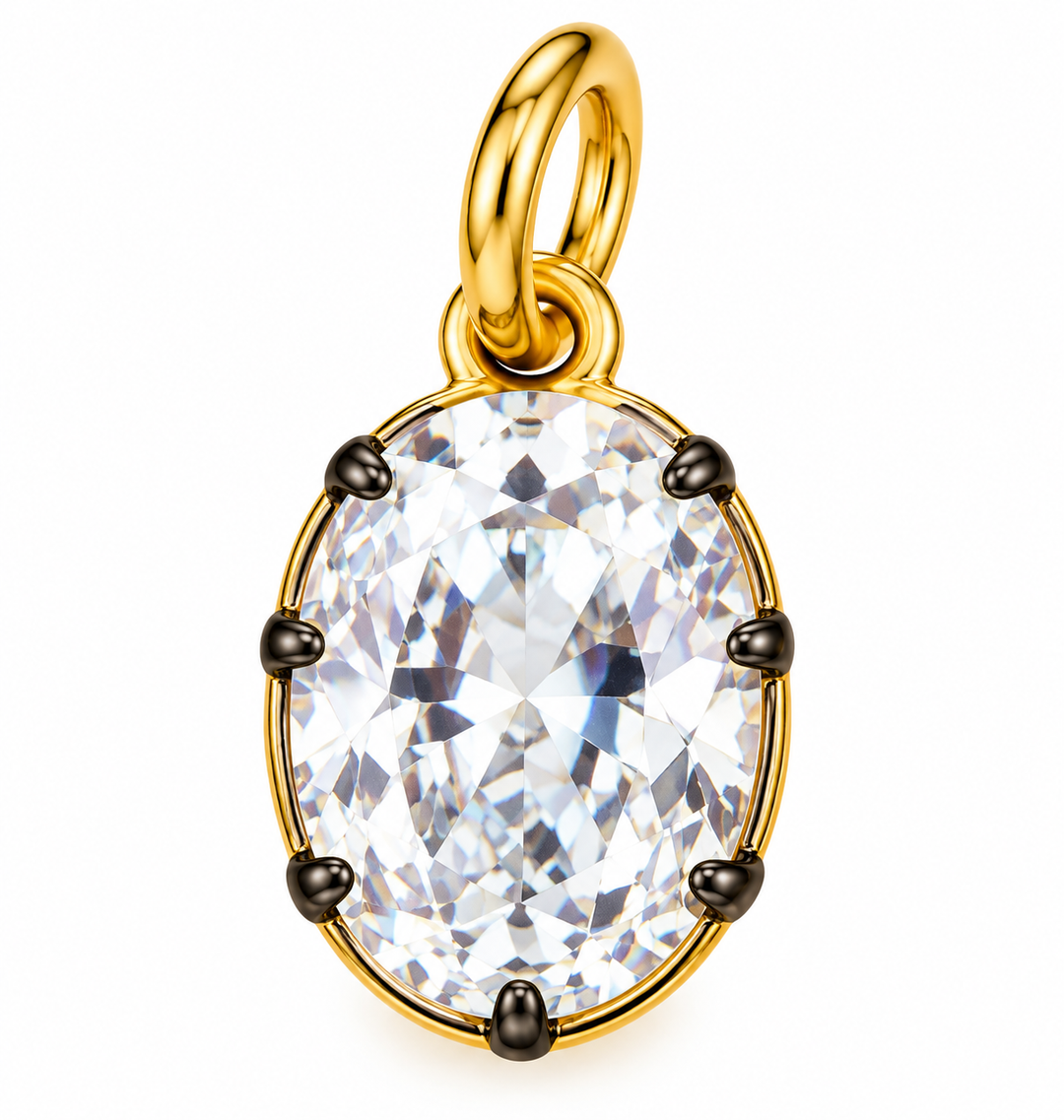 Crystal Shaped Charm
