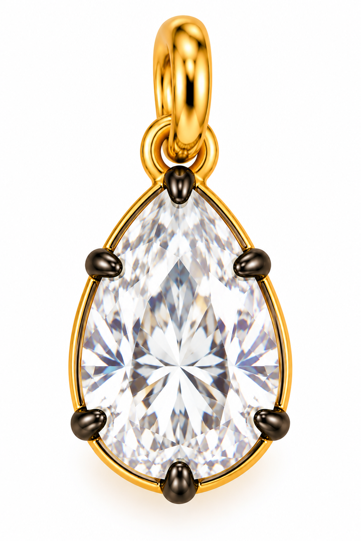 Crystal Shaped Charm