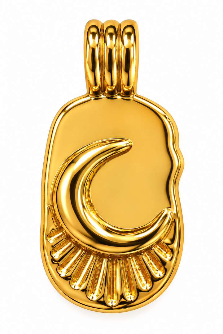 Small Moon Charm