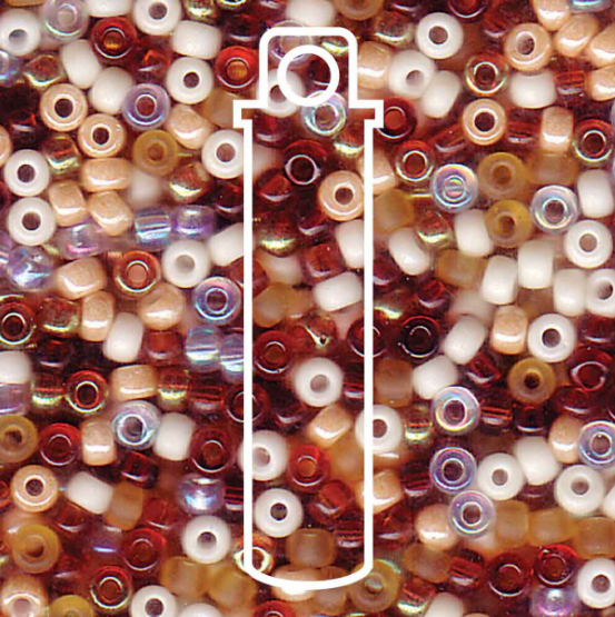 Seed Beads 22gr Aprox 8/0