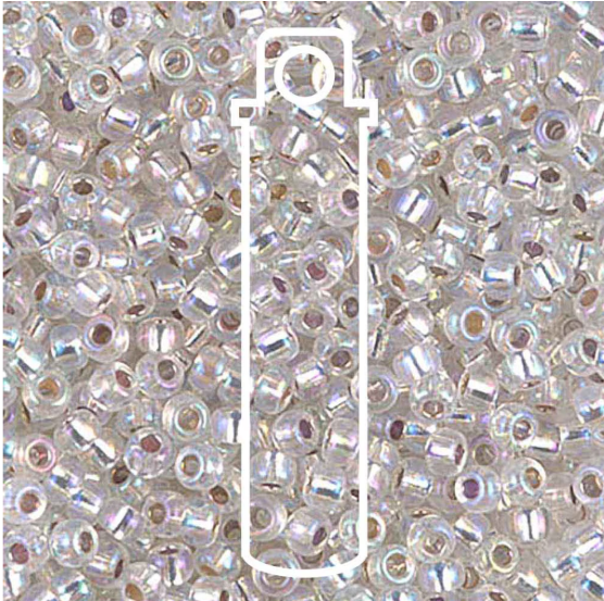 Seed Beads 22gr Aprox 8/0