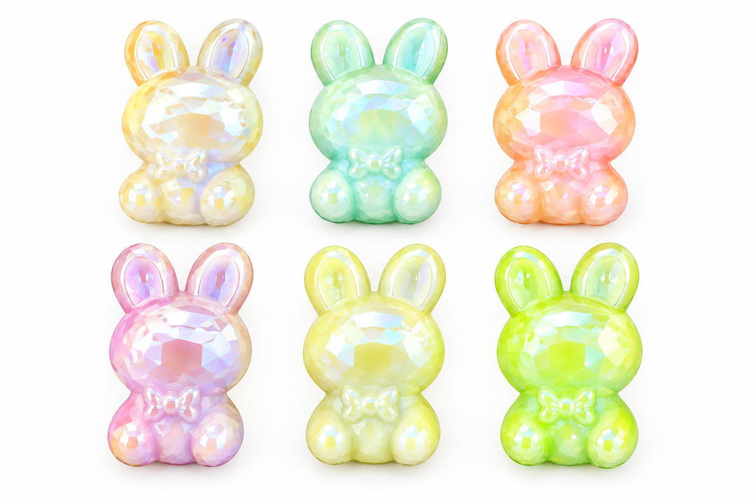 Acrylic Bunny Spacer RANDOM PIECE