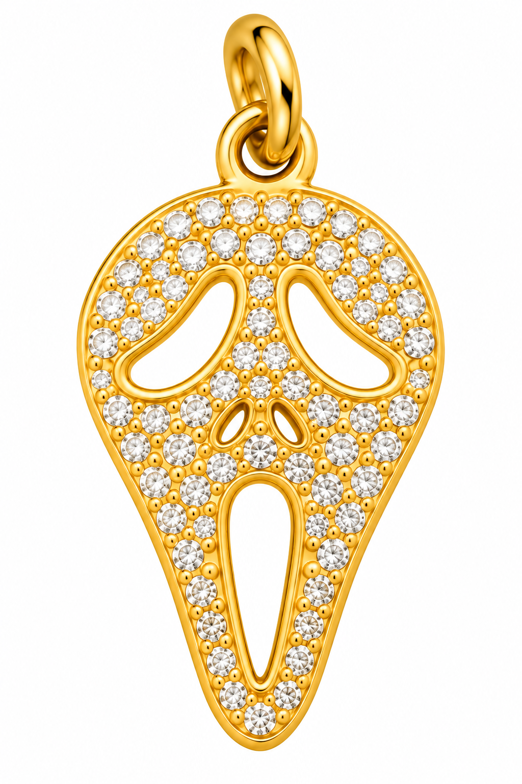 Ghost Face  Micro Pave Charm