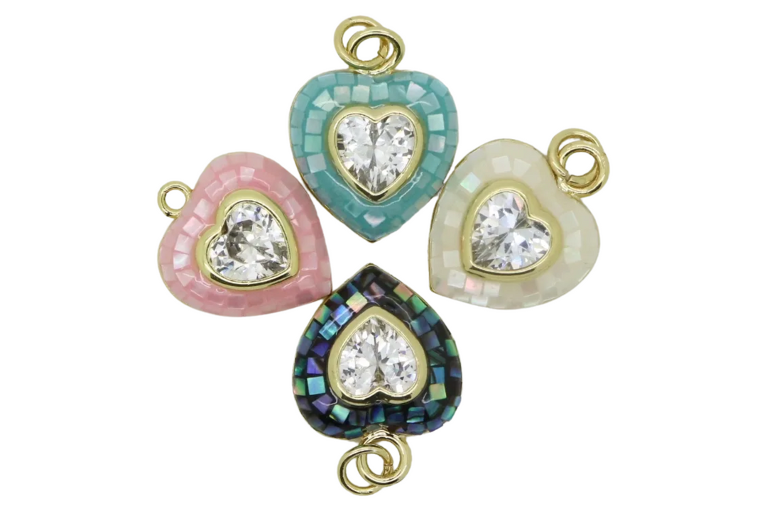 Abalone Heart Pendant