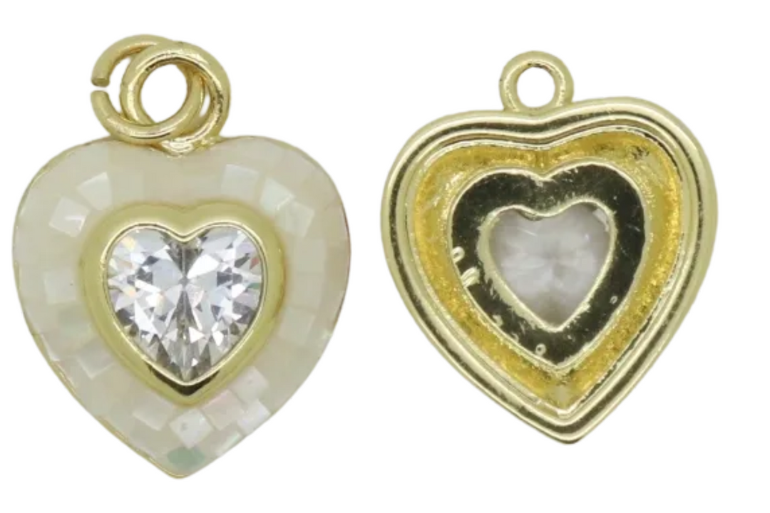 Abalone Heart Pendant