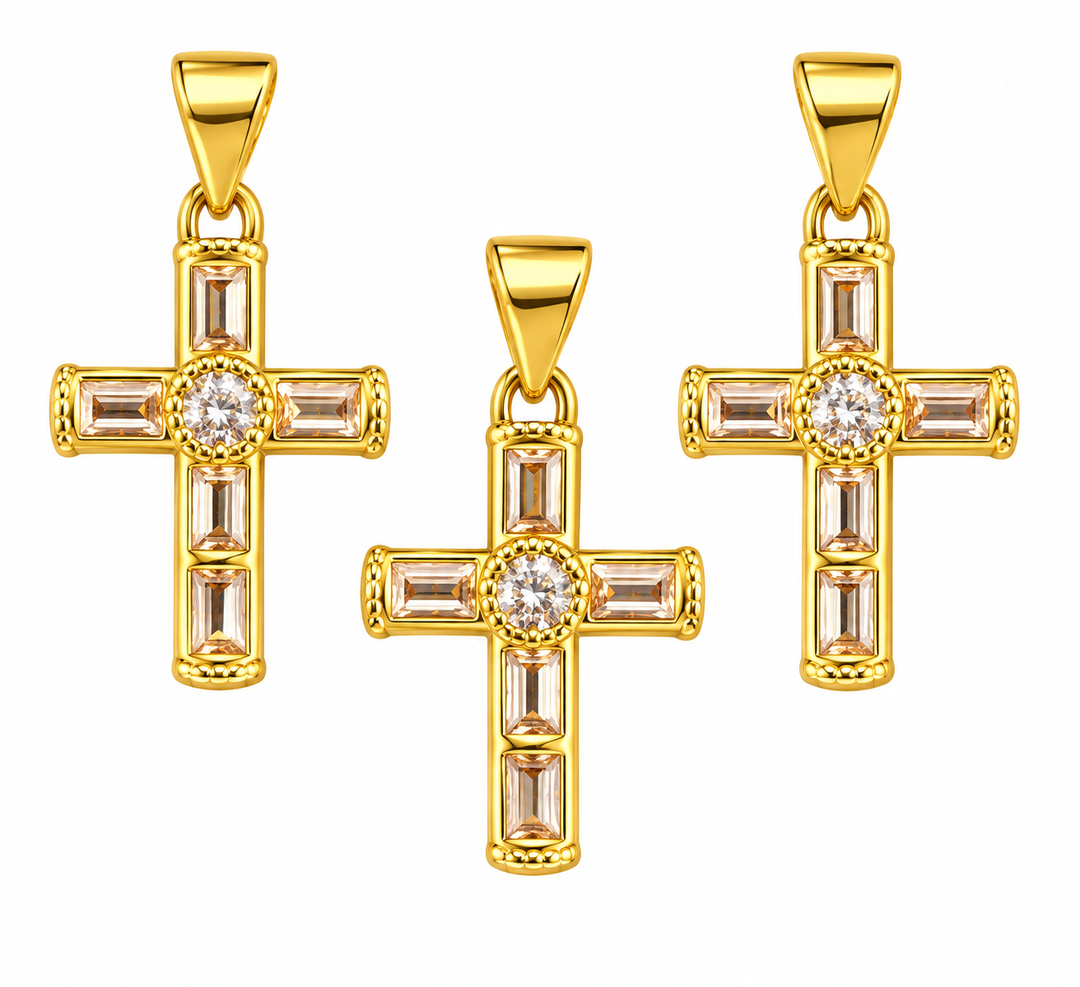 Small Cross Charm